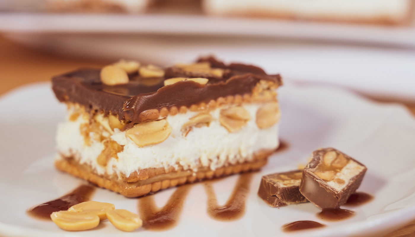 Snickers Kuchen Nobake Rezept Yummyfoodbyirina