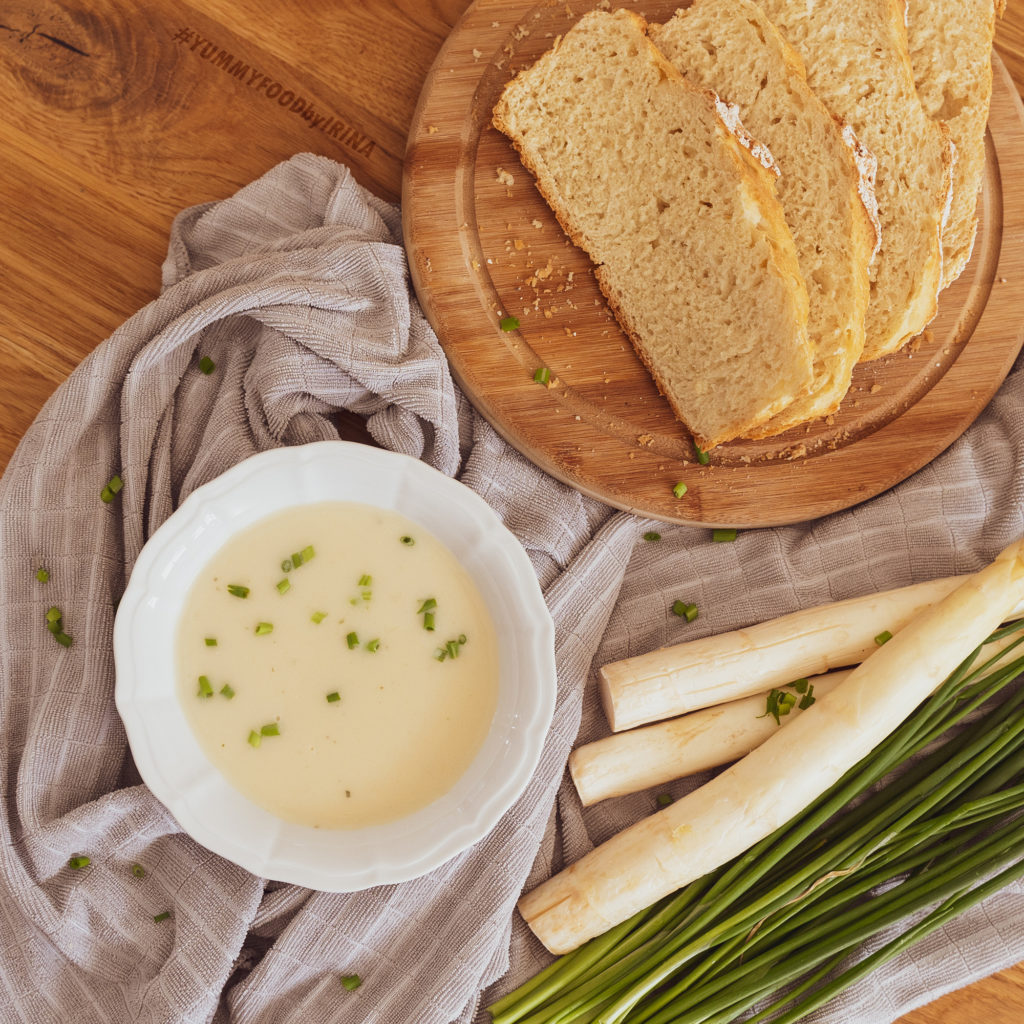 Spargel-Cremesuppe - YUMMYFOODbyirina